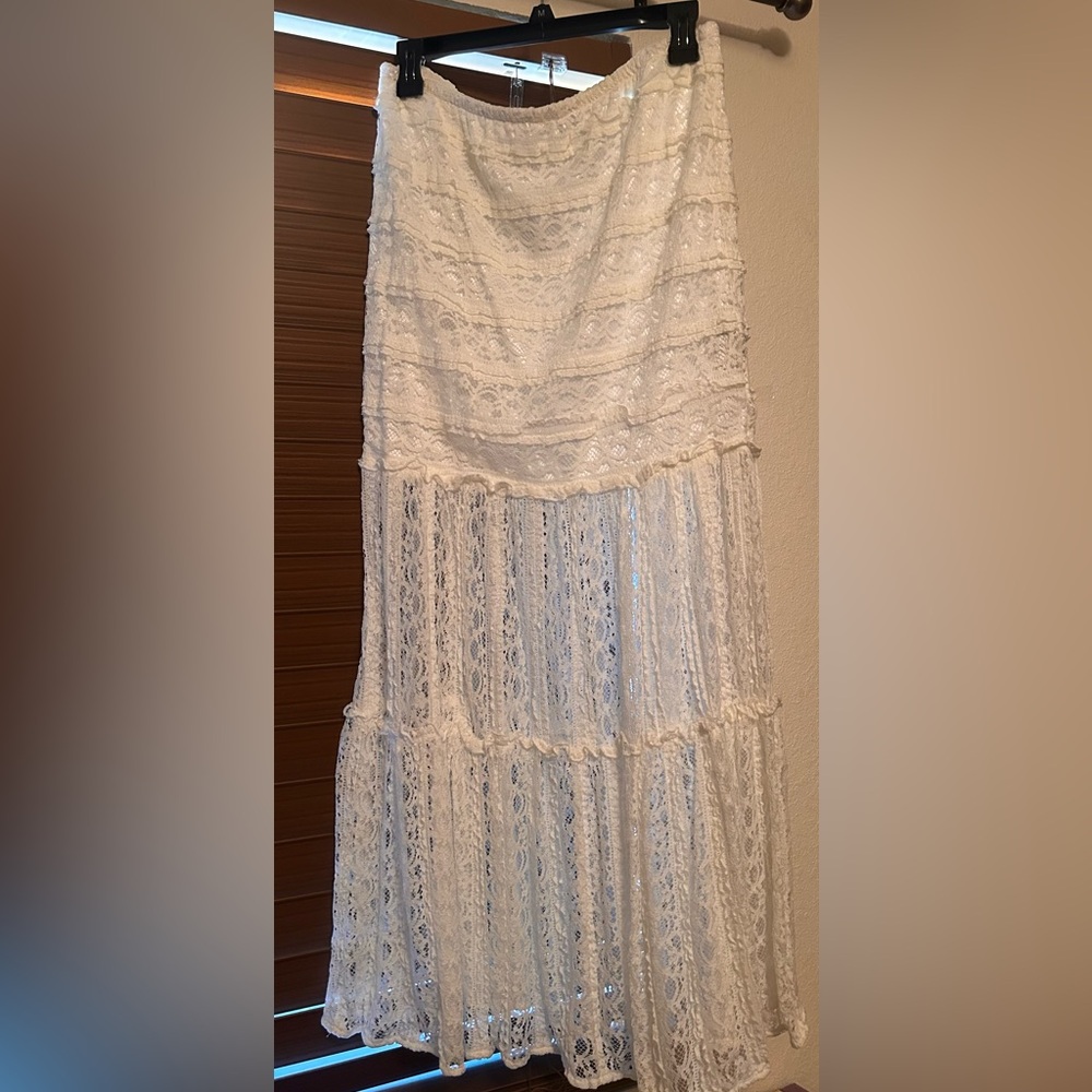 Lace Maxi Skirt NWT
